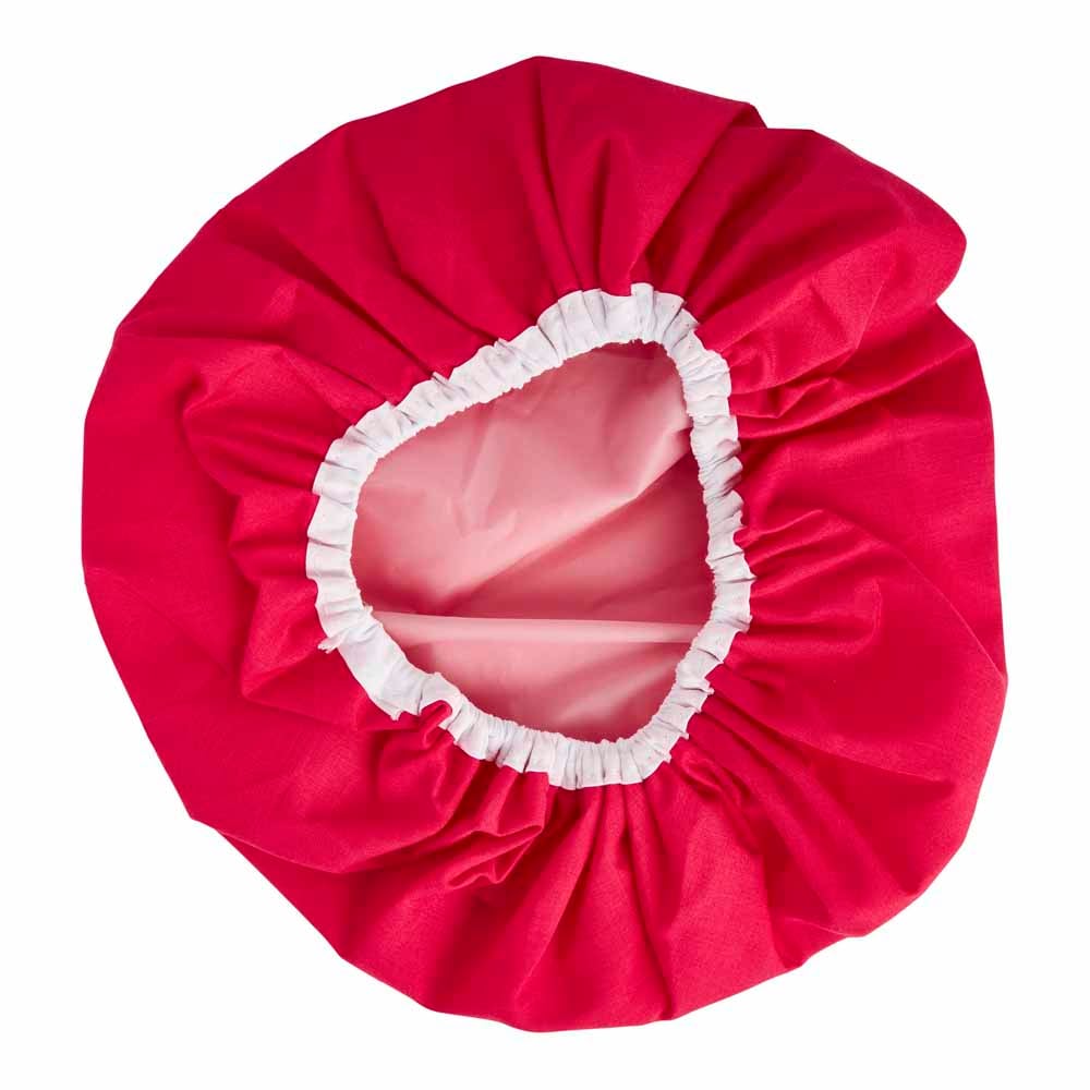 Wilko Pink Shower Cap Image 2