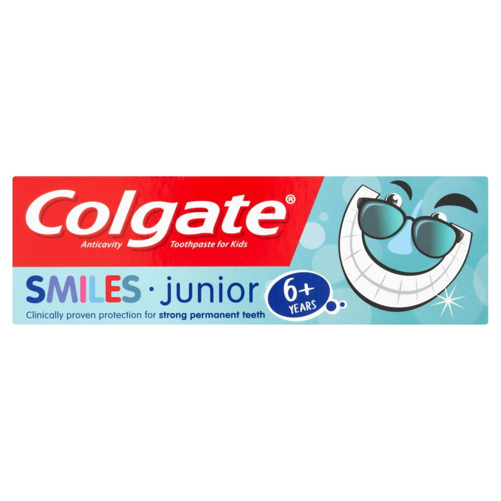 Colgate Smiles Junior Kids' Toothpaste 6+ years 50ml Image