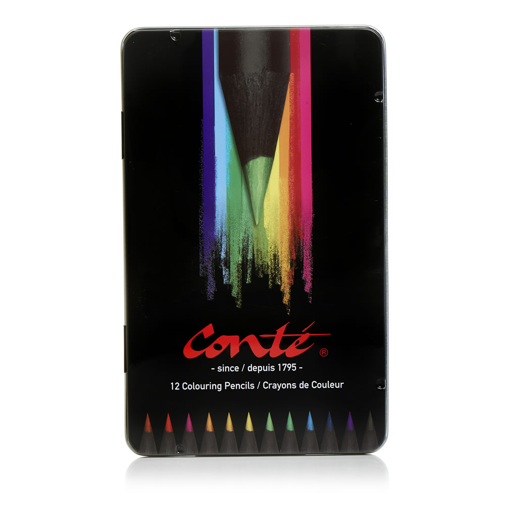 Bic Conte Premium Colouring Pencils 12pk Image 1