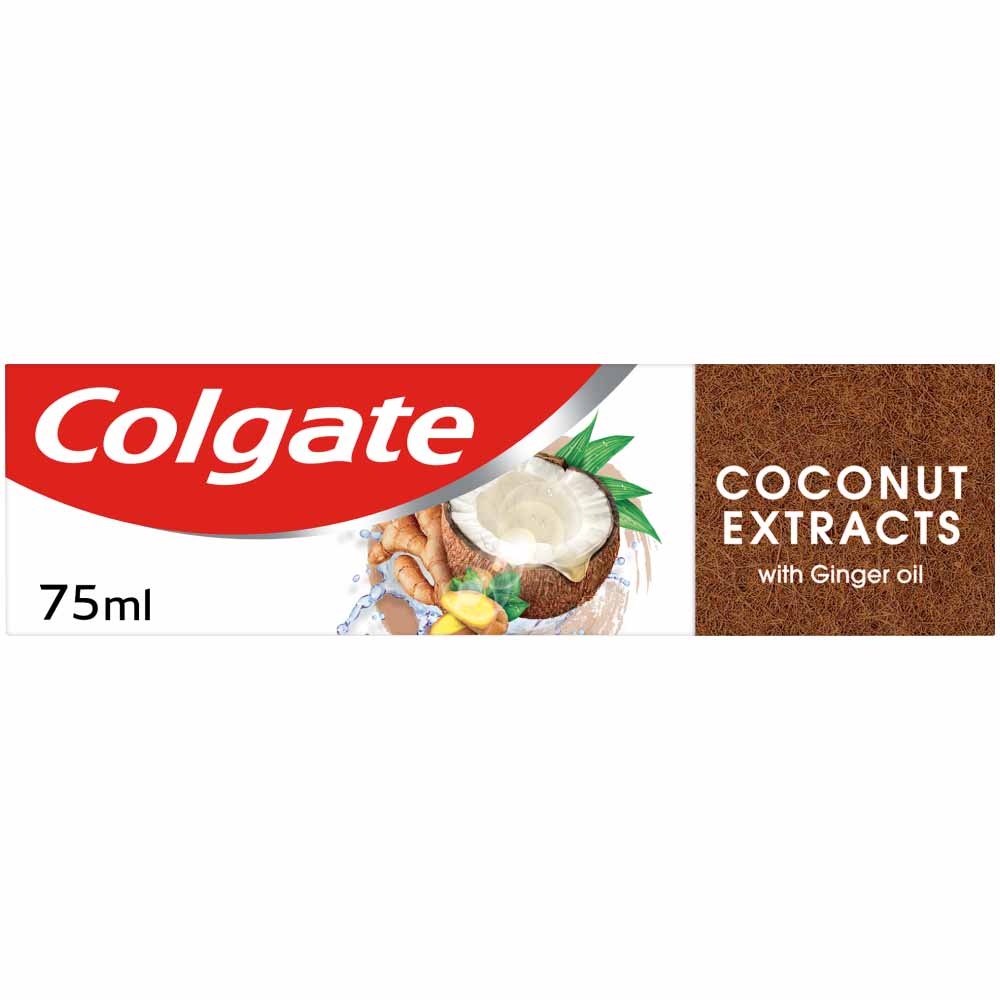 Colgate Natural Coconut Toothpaste 75ml Image 1