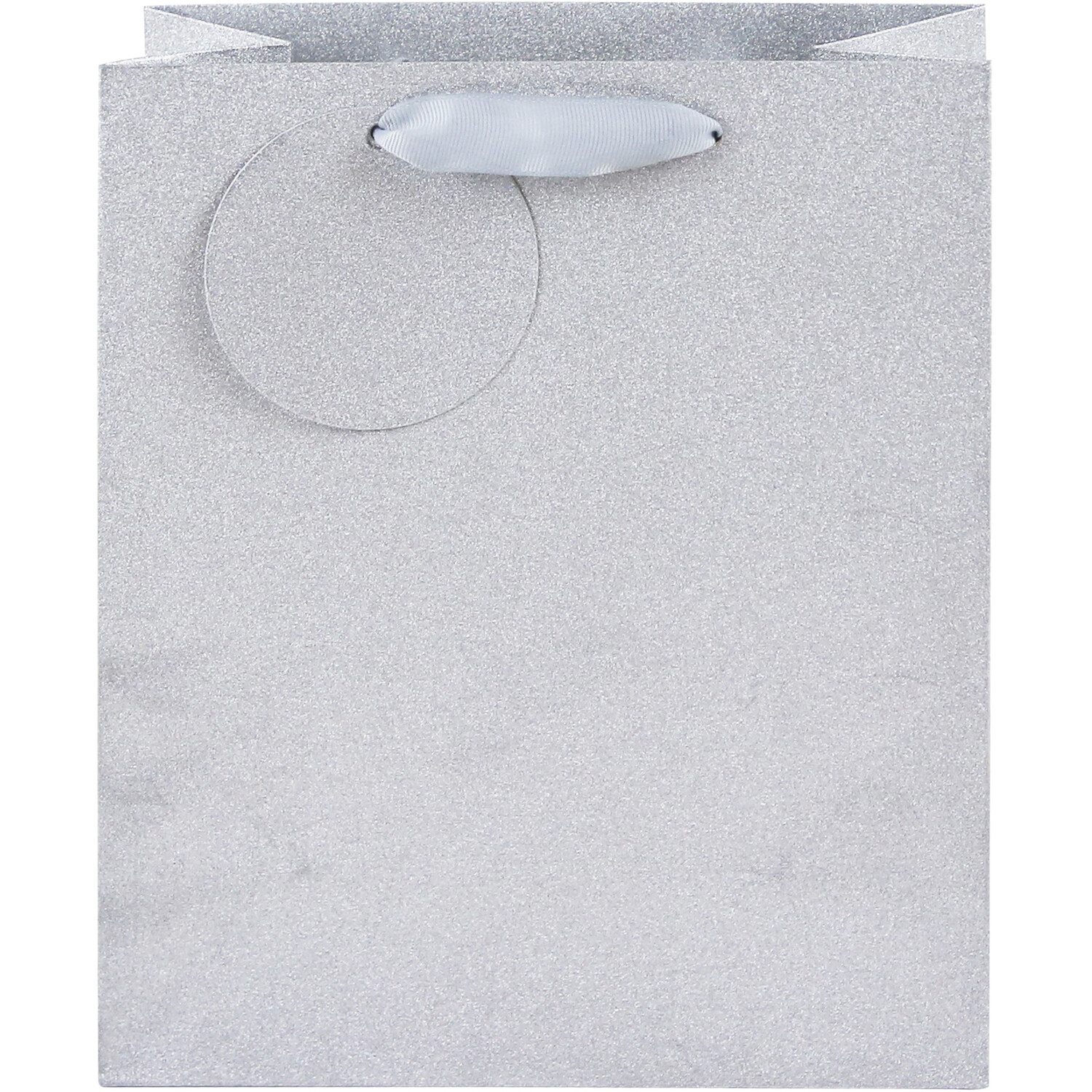 Shimmer Gift Bag - Silver / Medium Image 2