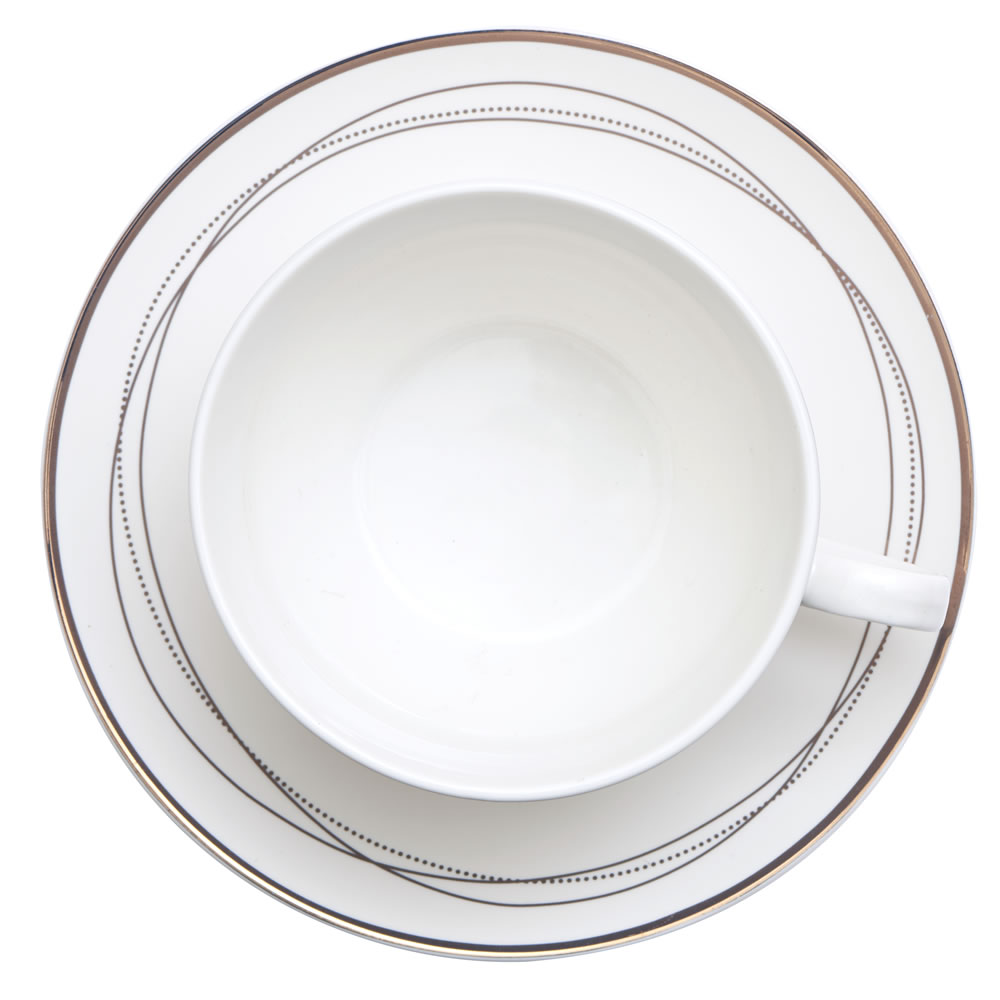 Wilko Radiance Gold Cup and Saucer Wilko