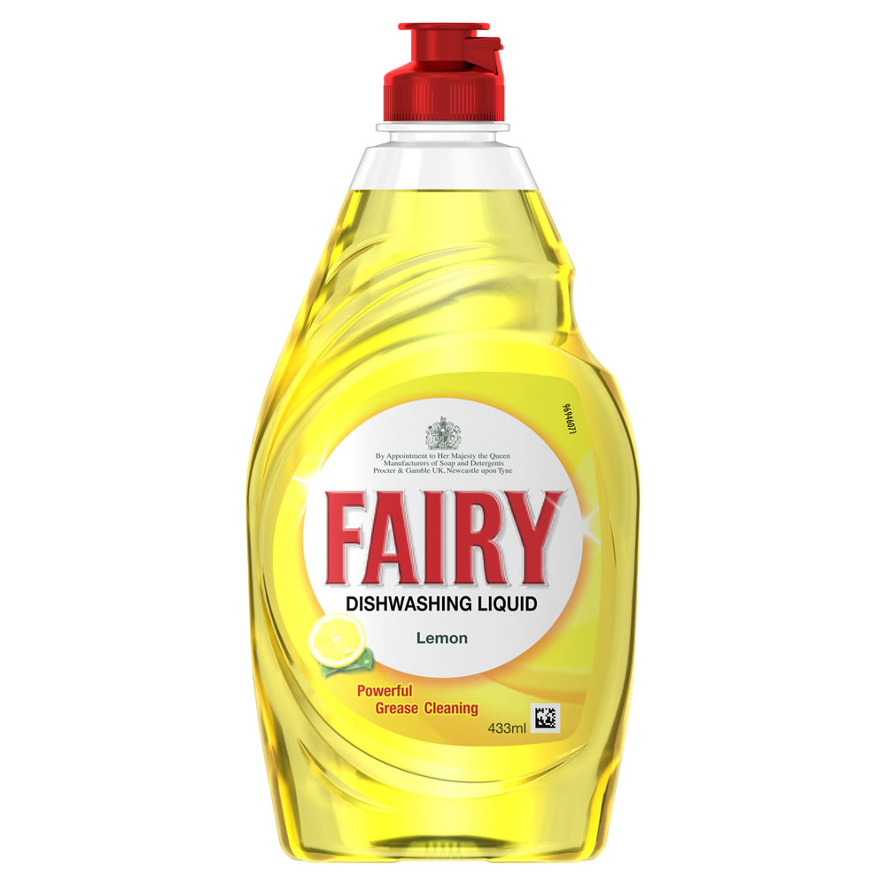 Fairy Original Lemon Washing Up Liquid 433ml Image