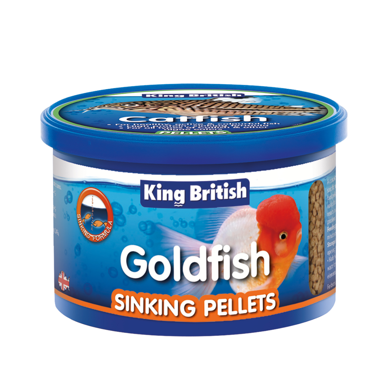 King Britsh Goldfish Sinking Pellets Image