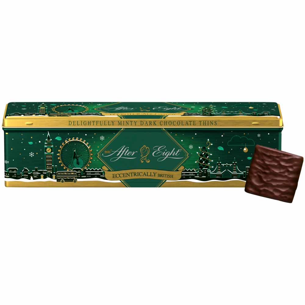 After Eight Dark Chocolate Mint Gift Tin 400g Wilko