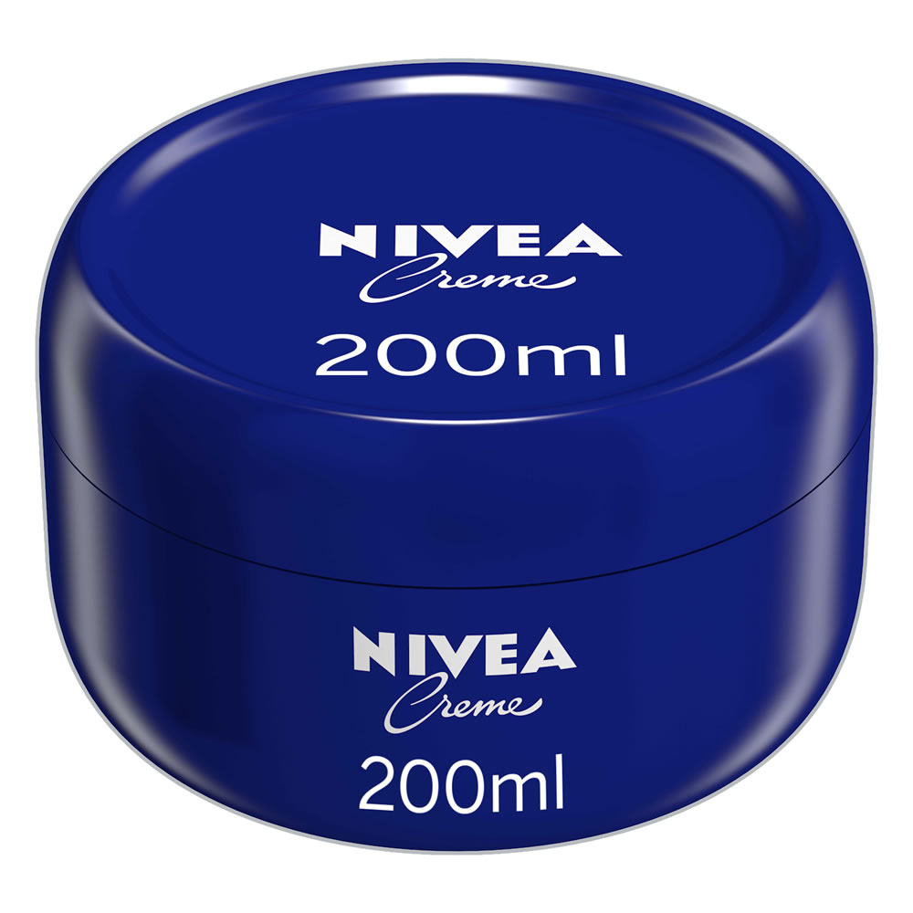 Nivea Crème Moistuiser Cream for Face Hands and Body 200ml Image