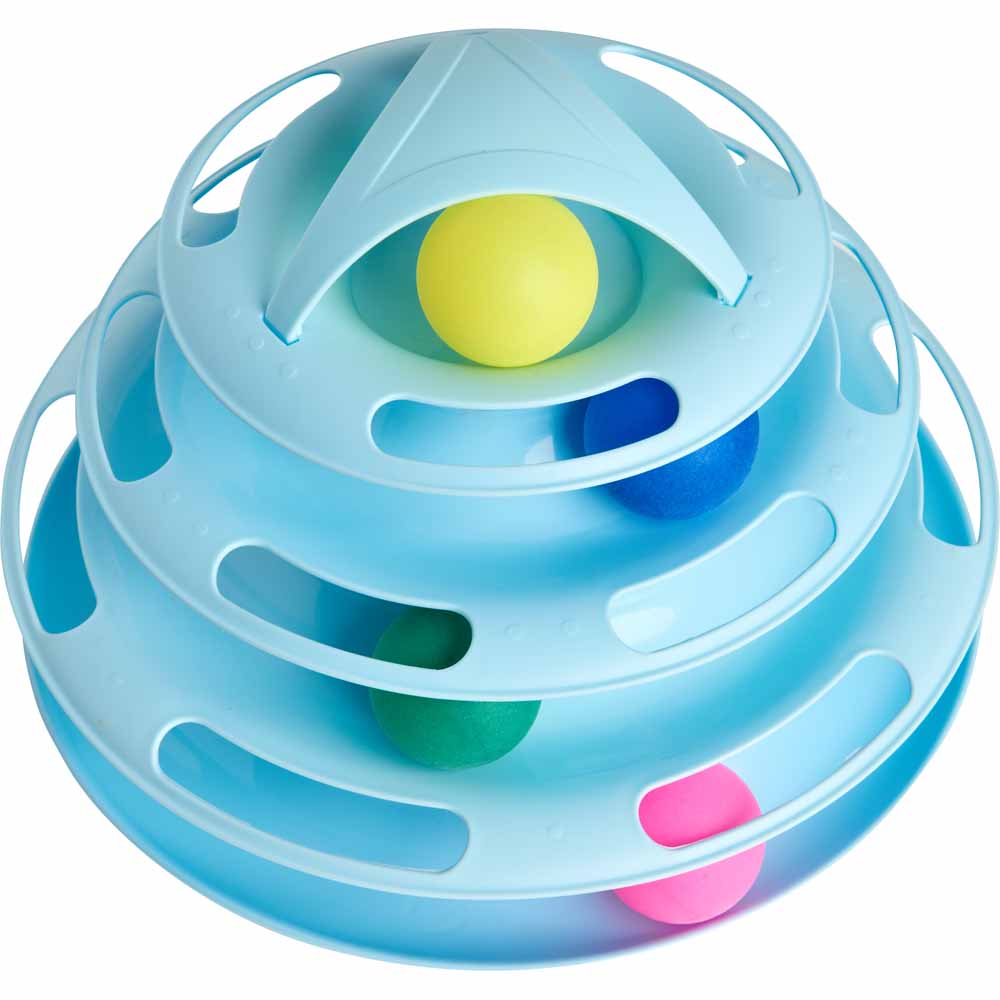 Wilko Crazy Ball Interactive Cat Toy Wilko
