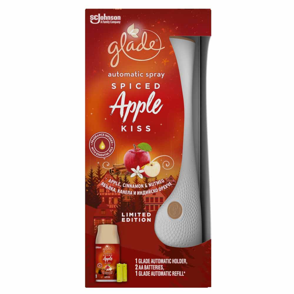 Glade Automatic Spray Spiced Apple Air Freshener Wilko