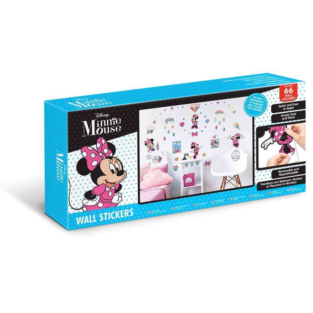 Walltastic Minnie Mouse Wall Stickers Décor Kit 66 Pack Image 4