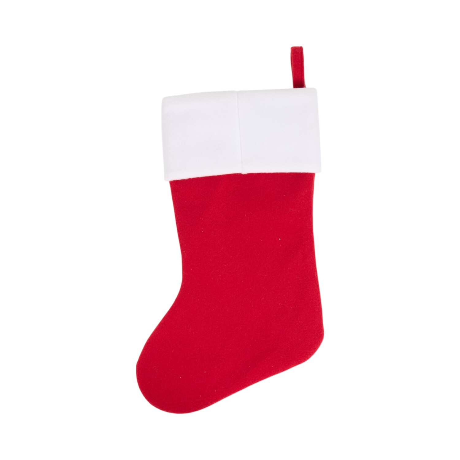 Merry Christmas Gingerbread Stocking Red Image 2