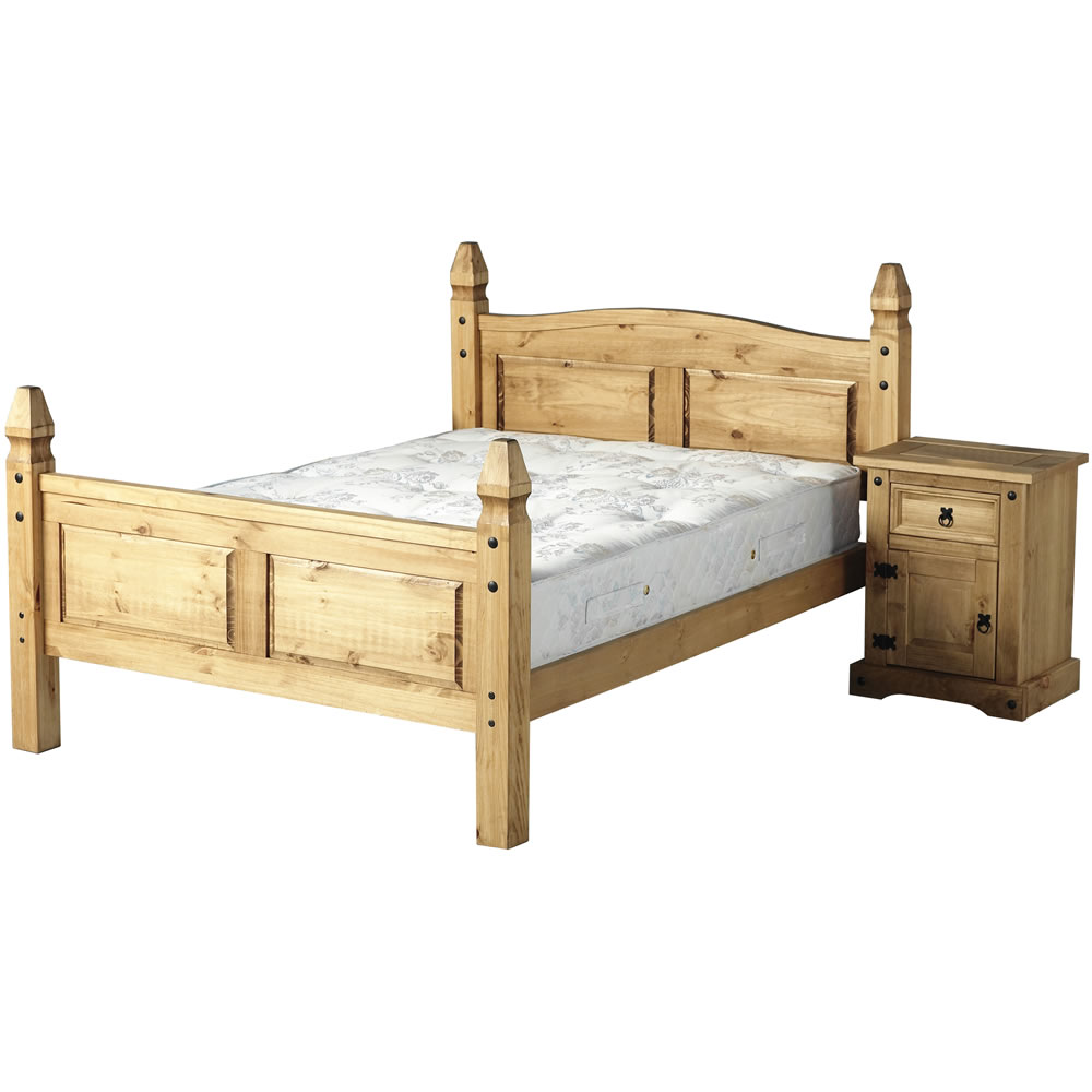 Corona High Foot End Double Bed Image 3