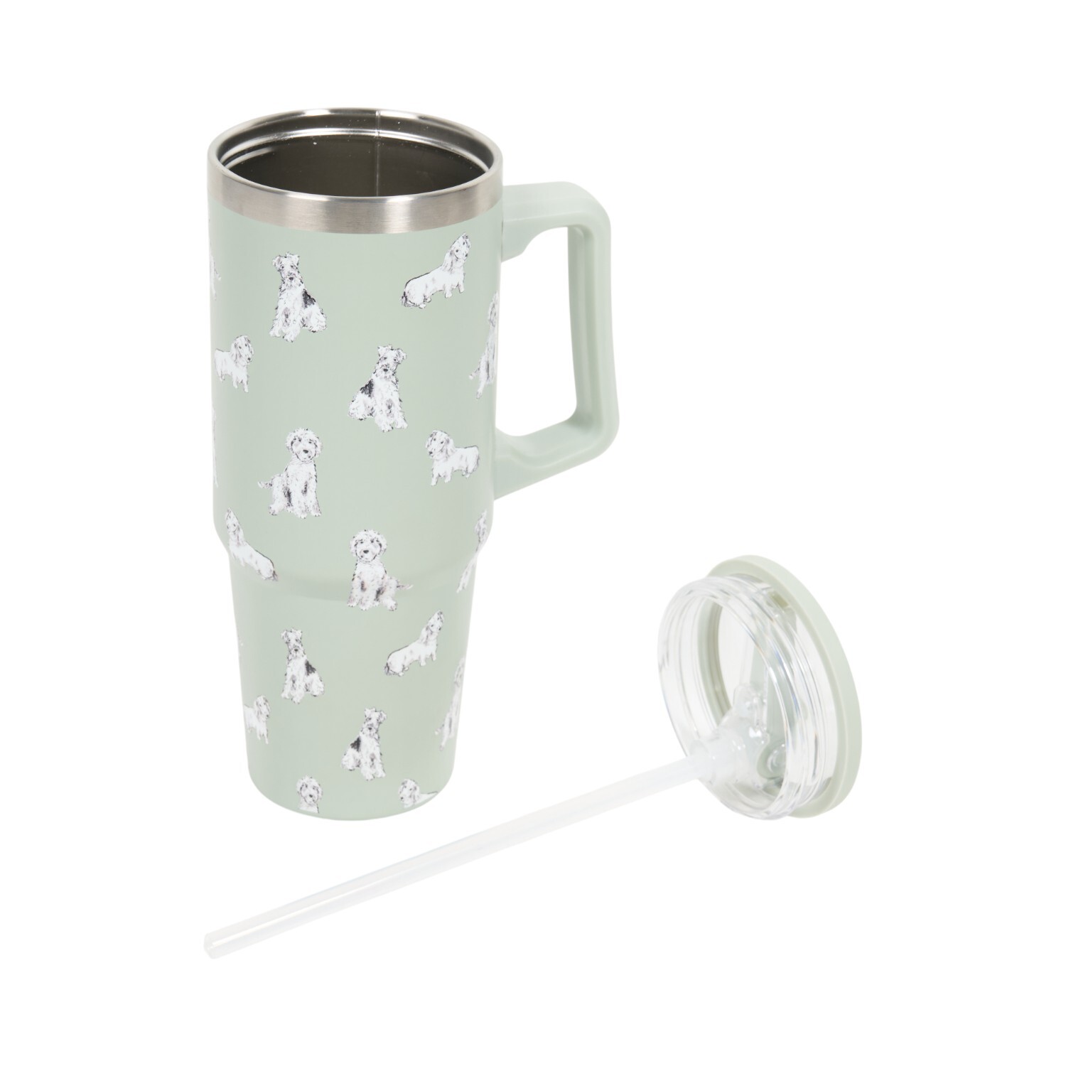 Waggy Tails Nitro Vacuum Bottle Sage Green Image 4