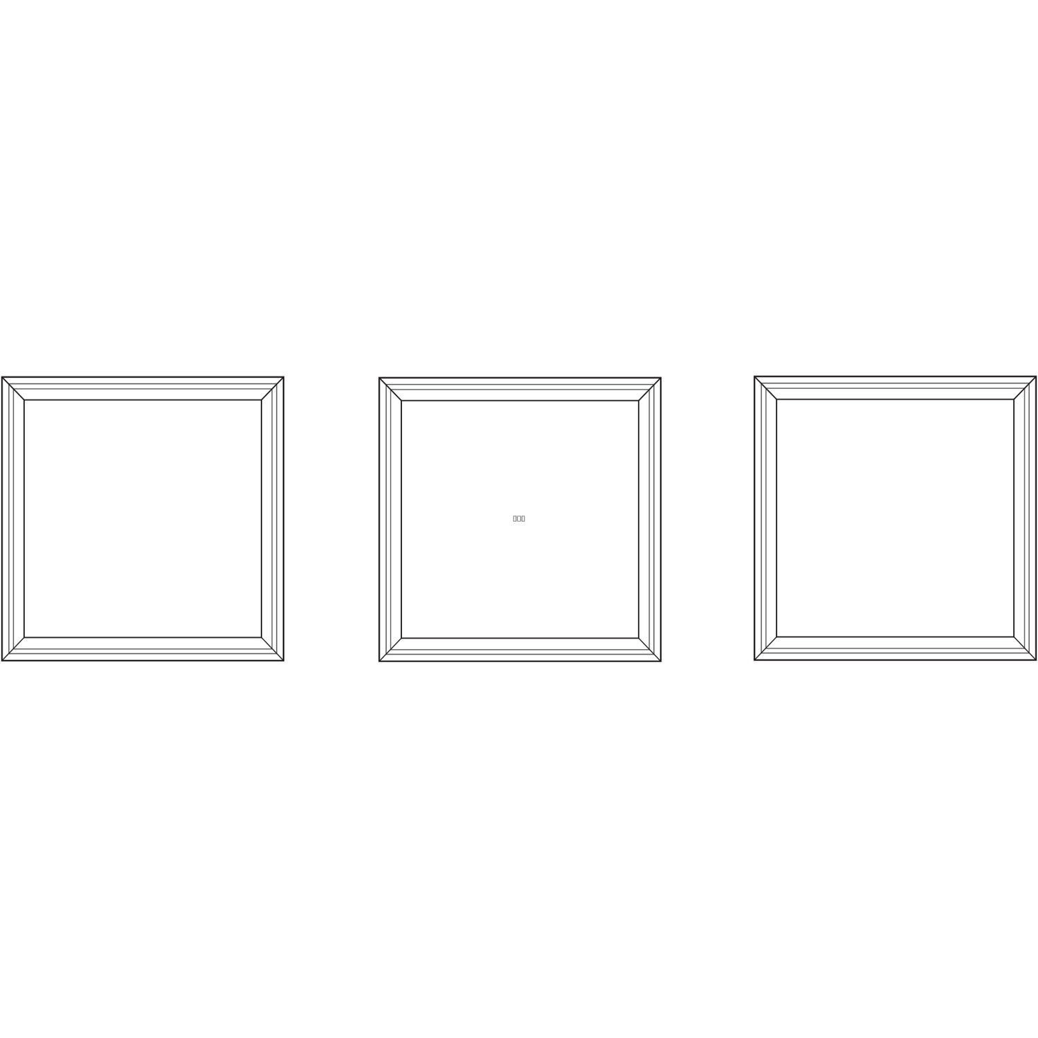 Paint Ready Square Wall Panel Kit Image 3