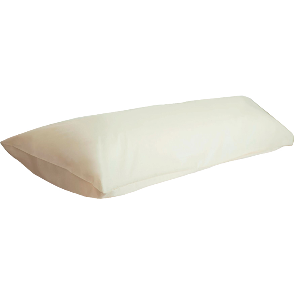 Serene Ivory Bolster Pillowcase 50 x 91cm Image 1