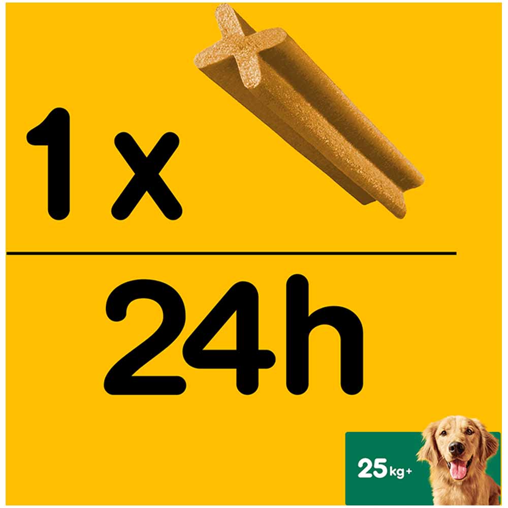 Pedigree Dentastix Daily Adult Large Dog Treats 7 x Dental Sticks 270g Image 4