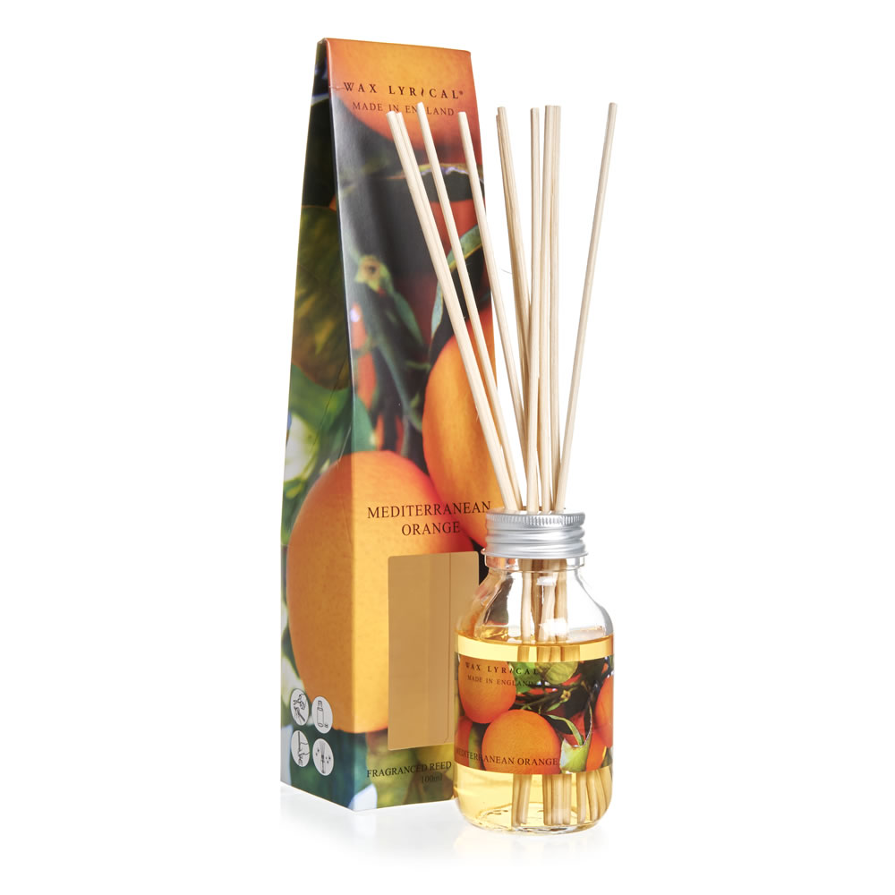 Wax Lyrical Reed Diffuser Mediterranean Orange 100ml Wilko