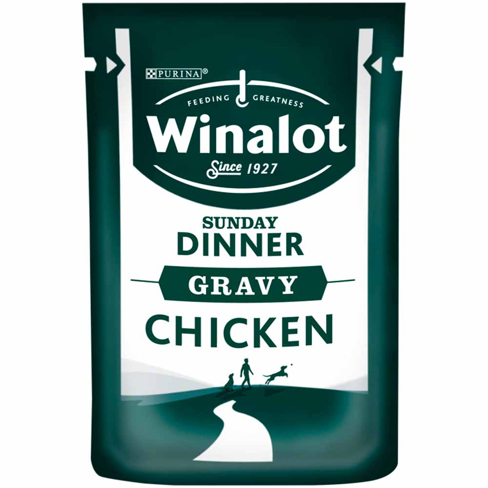 Winalot Sunday Dinner Wet Dog Food Pouches in Gravy 12 x 100g Image 7