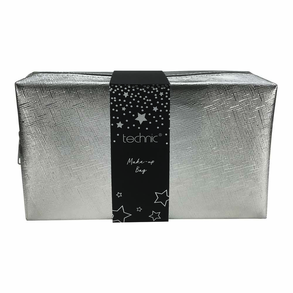 Technic Silver Cosmetic Bag Image 1