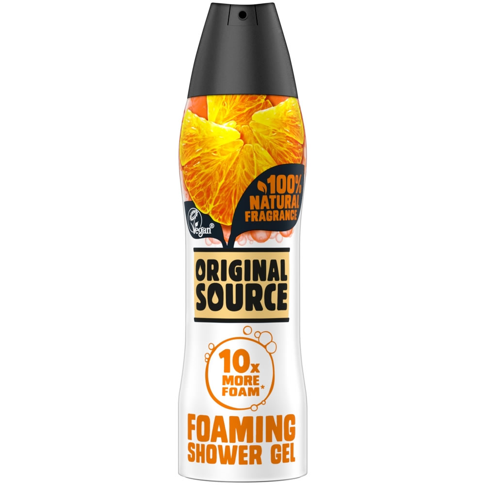 Original Source Orange Foaming Shower Gel 180ml Image 1