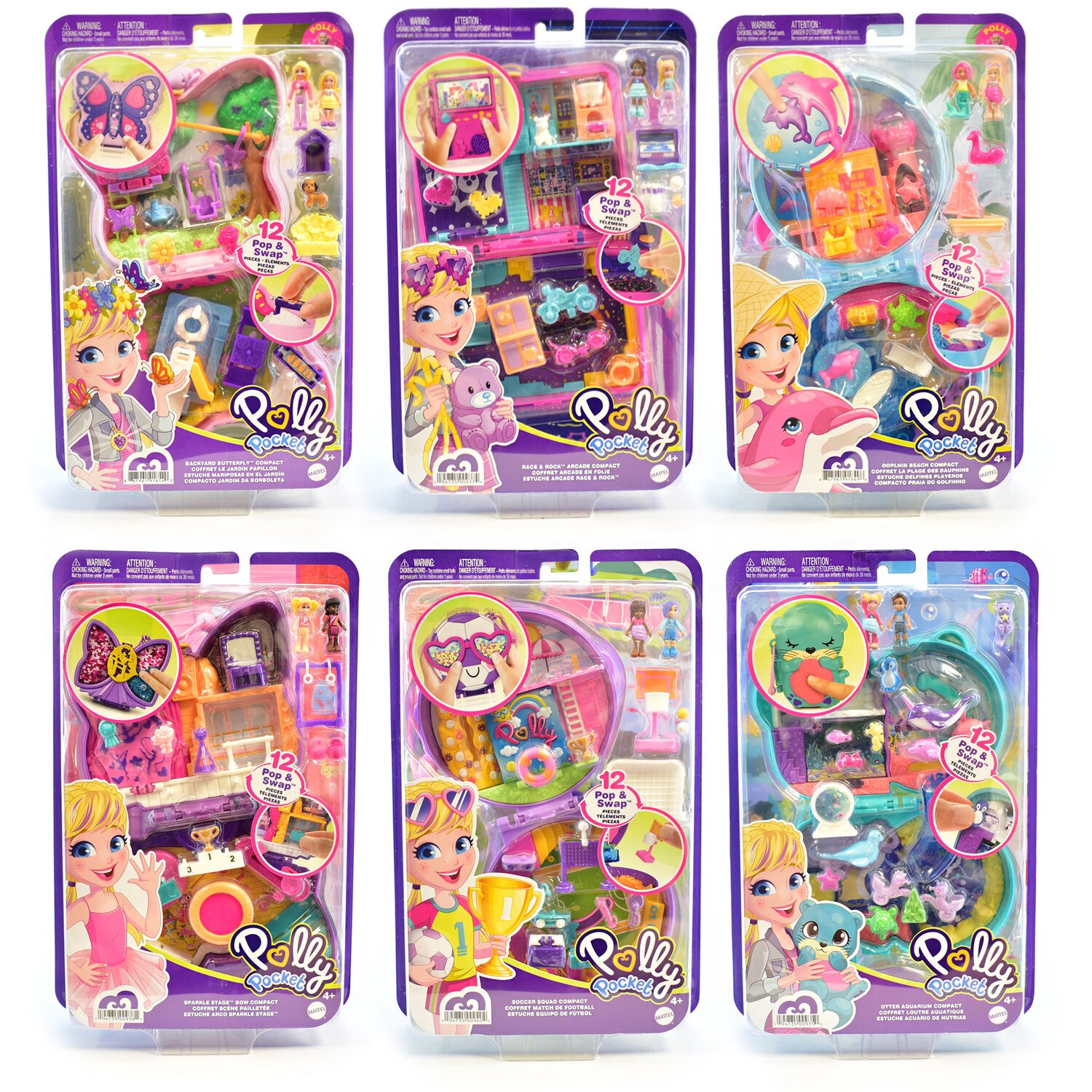 Polly Pocket Big Pocket World Playset - Purple Image