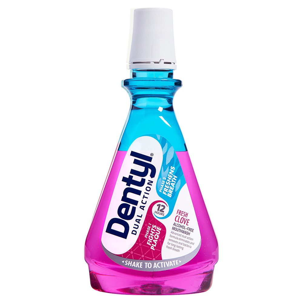 Dentyl Dual Action Fresh Clove Mouth Wash 500ml Image 1