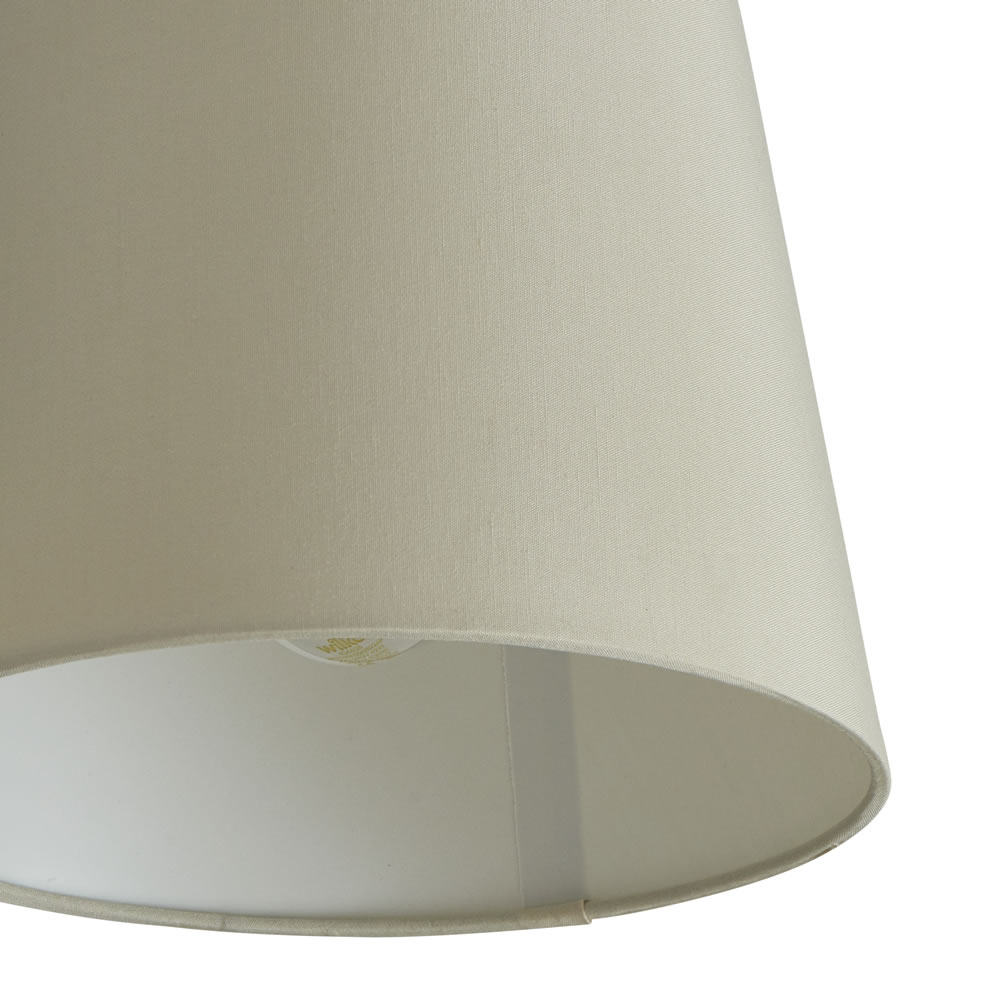 Wilko 22cm Tapered Parchment Light Shade Image 3