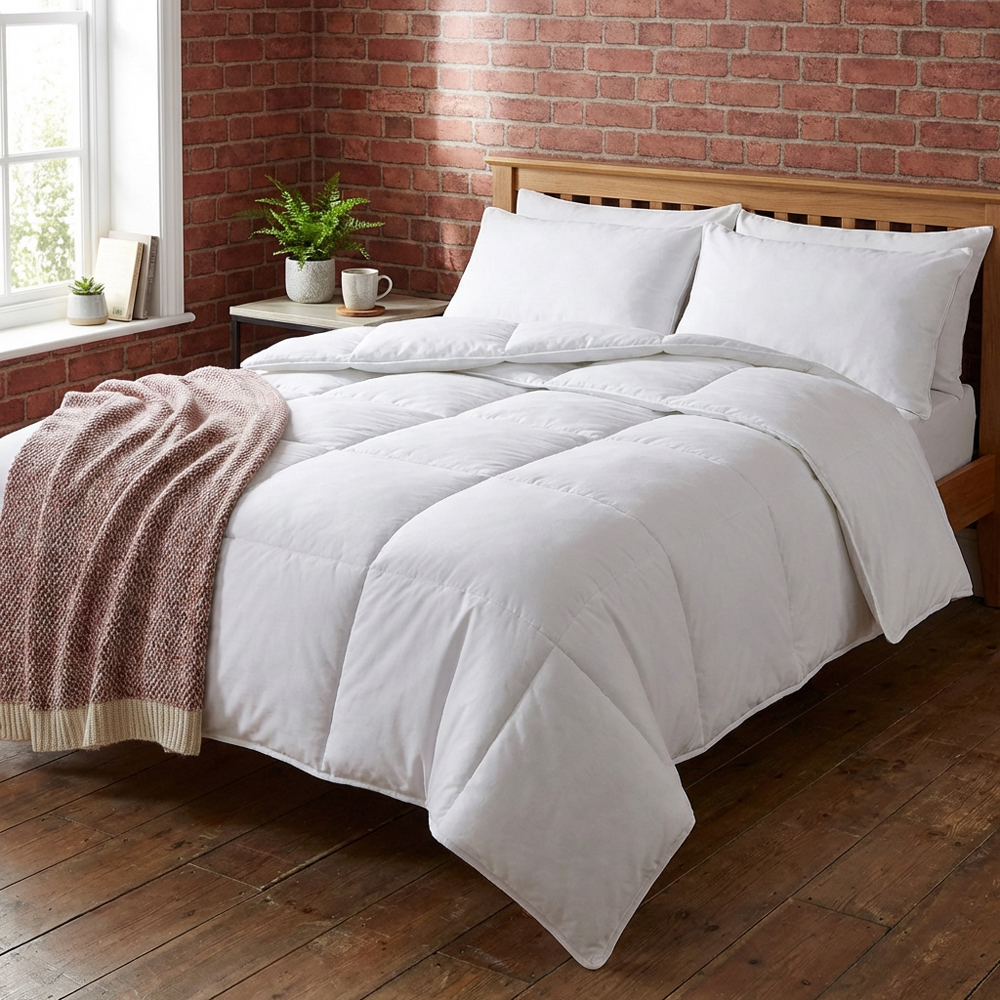 White Double All Seasons Duvet Image 5