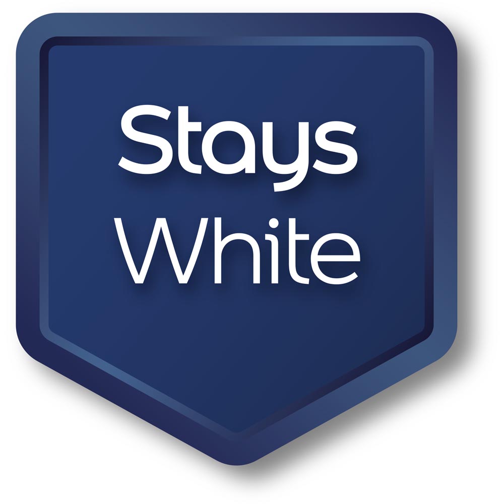 Dulux Once Pure Brilliant White Eggshell Paint 2.5L Wilko