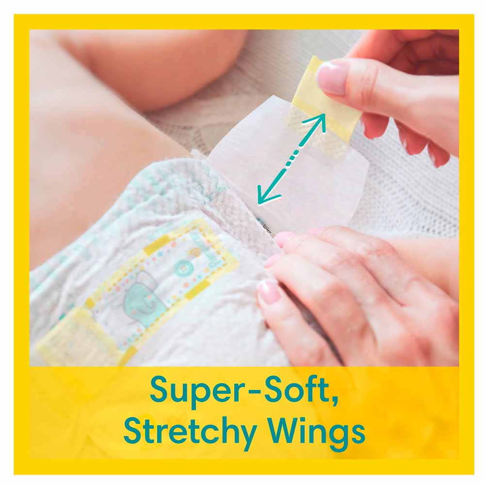 Pampers New Baby Nappies Size 2 x 31 Pack Image 8