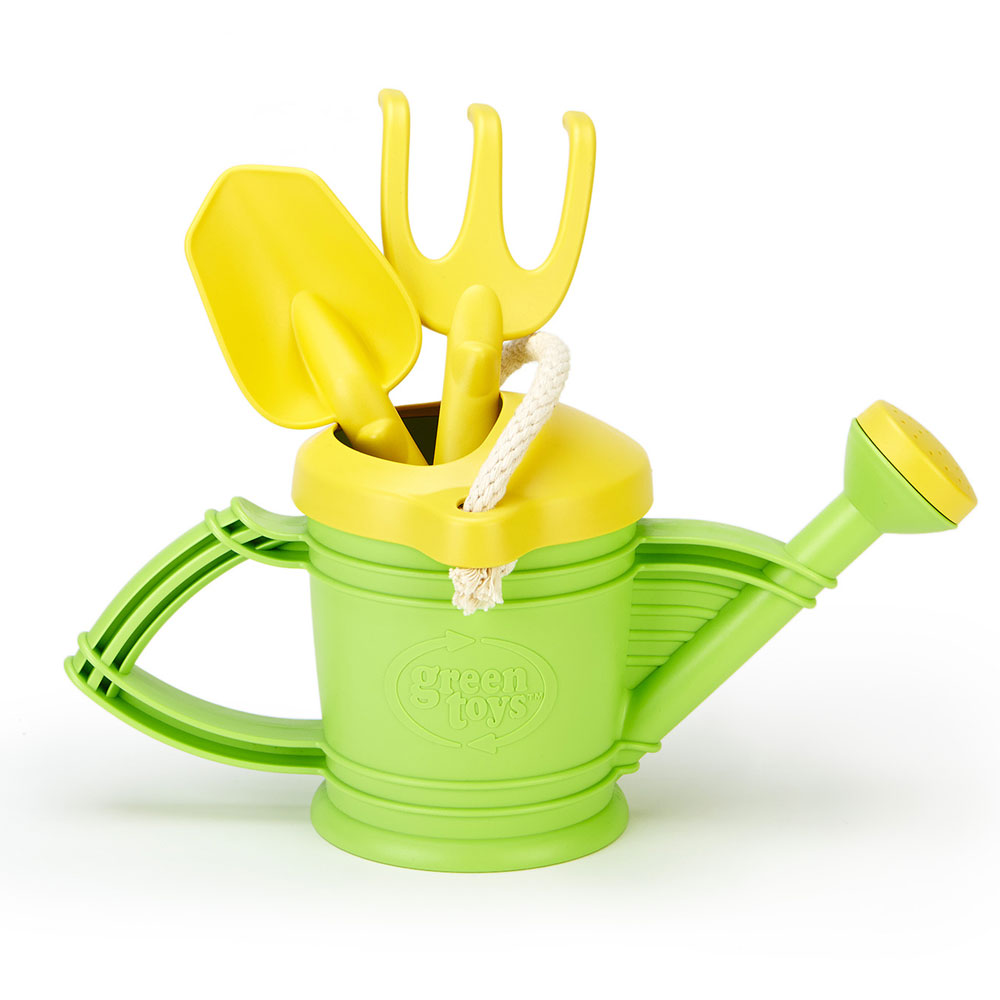 BigJigs Toys Green Toys Watering Can Set Image 4