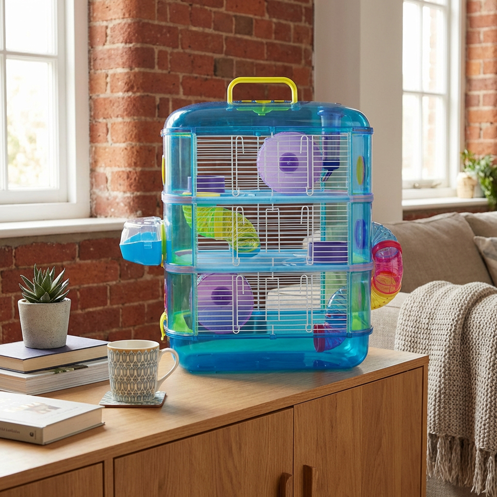 Blossom 3 Storey Hamster Cage Image 5