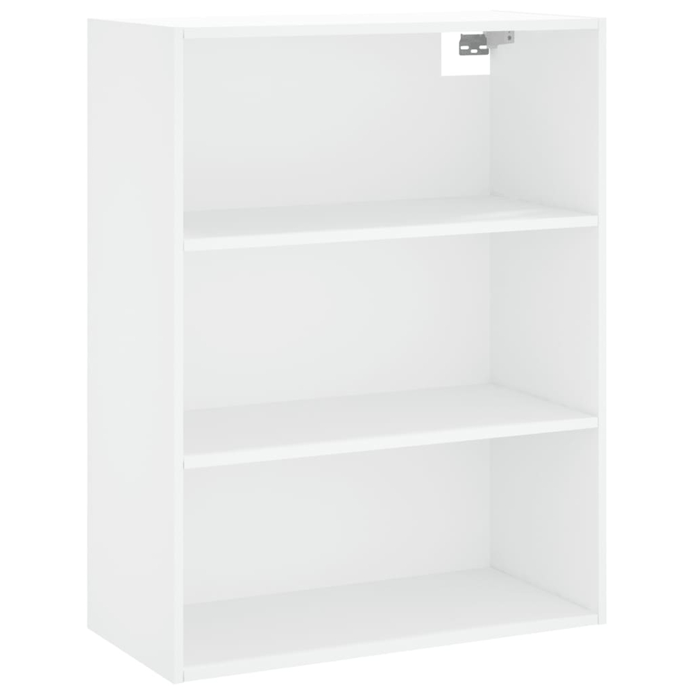 vidaXL 2 Door 3 Shelf White Highboard Image 5