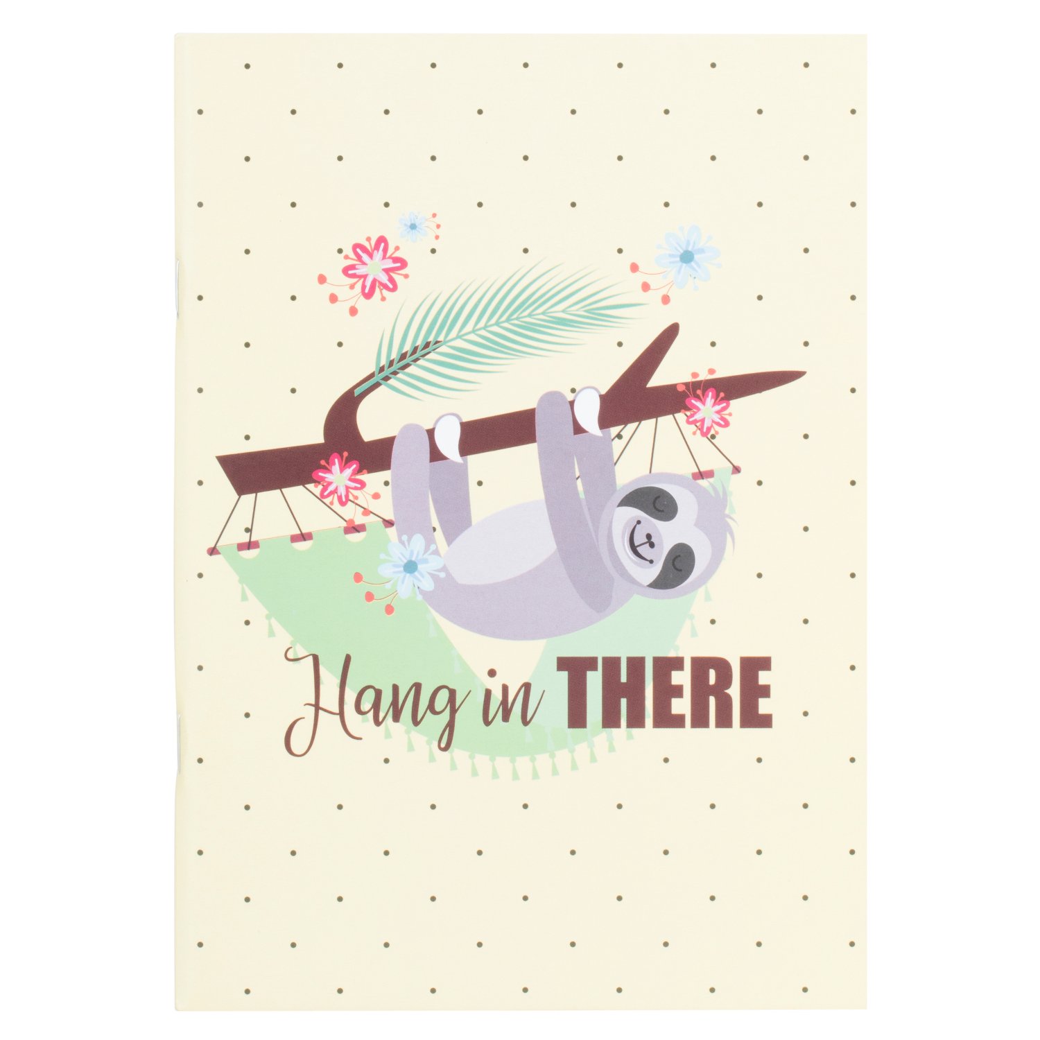 Sloth Hang-In-There Notebook - A5 Image 1