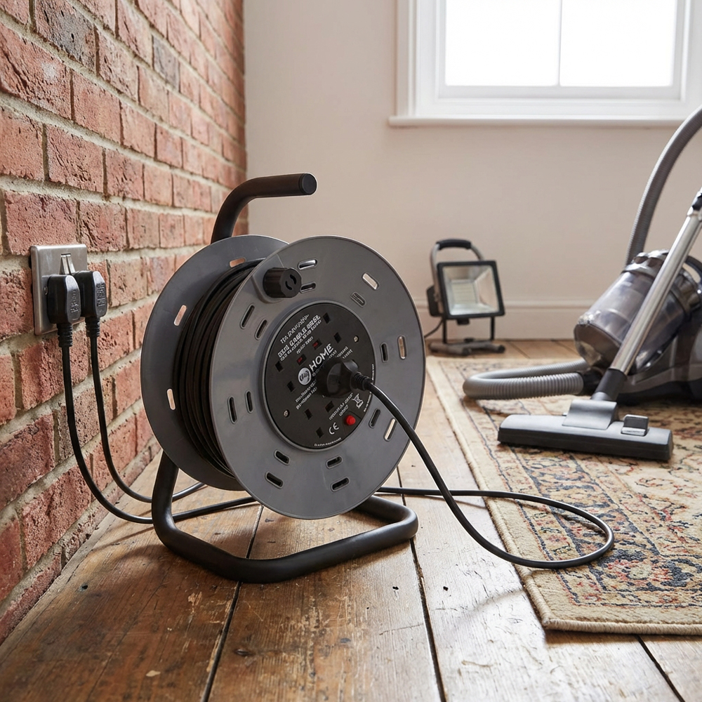 My Home 4 Way Open Cable Reel 25m Image 4