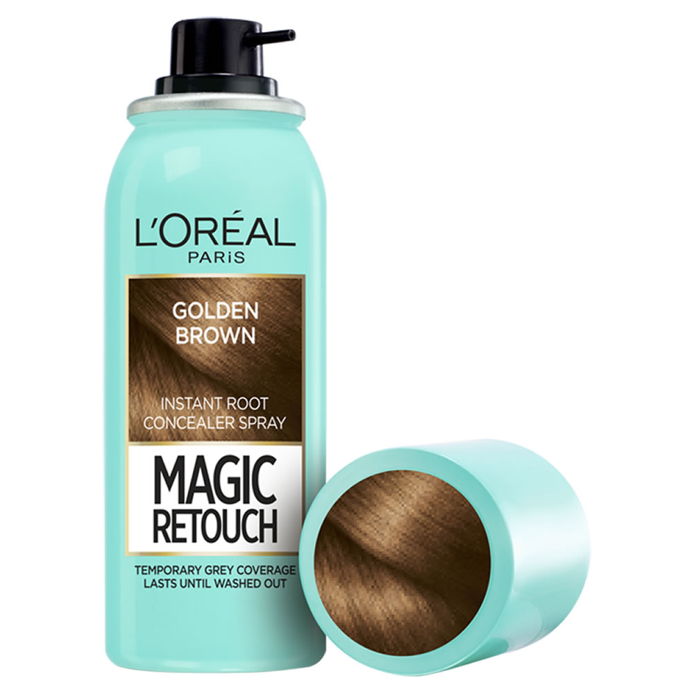 L'Oreal Paris Magic Retouch Golden Brown Root Touch Up Spray Image 2