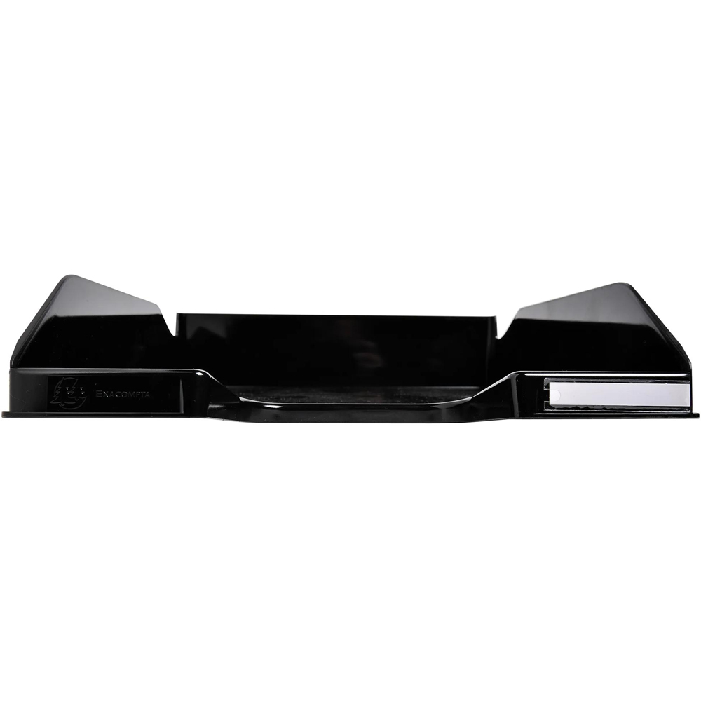 Exacompta Black Gloss Letter Tray 6 Pack Image 3