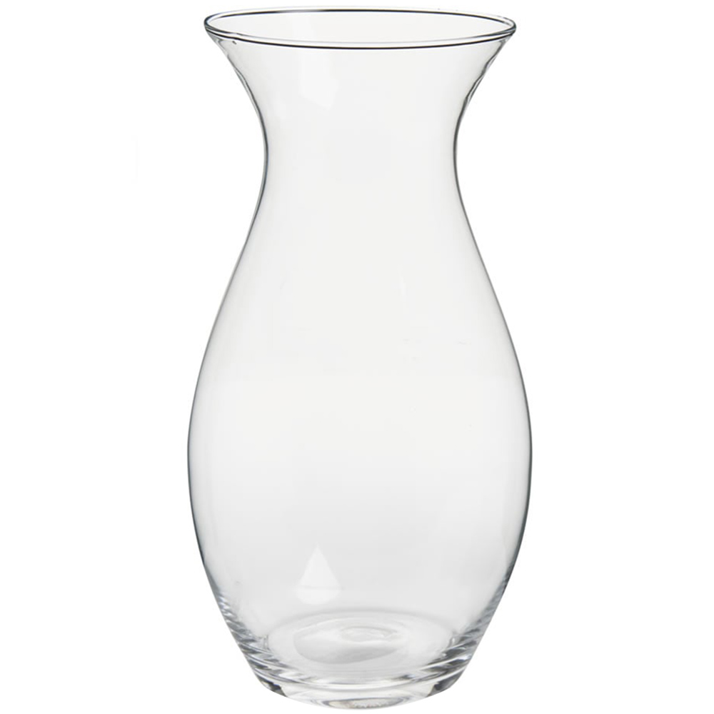 Wilko Large Glass Posy Vase Clear Image