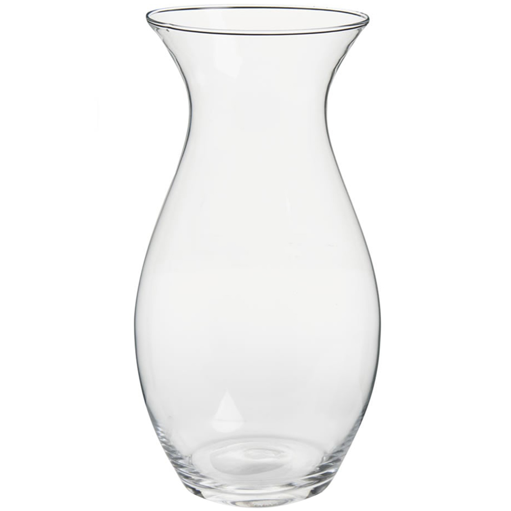 Wilko Large Glass Posy Vase Clear Wilko