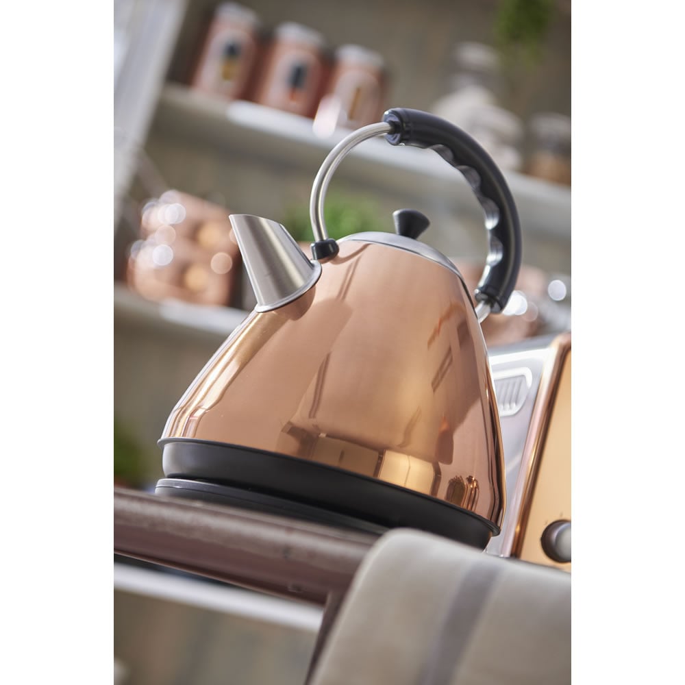 Wilko Copper Effect 1.7L Kettle Image 2