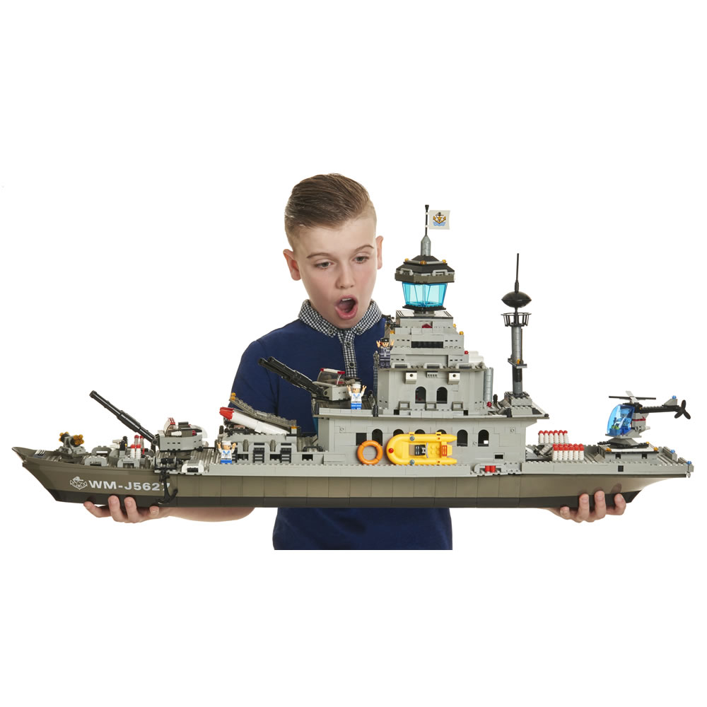 Wilko Blox Battle Ship Collossal Set Wilko
