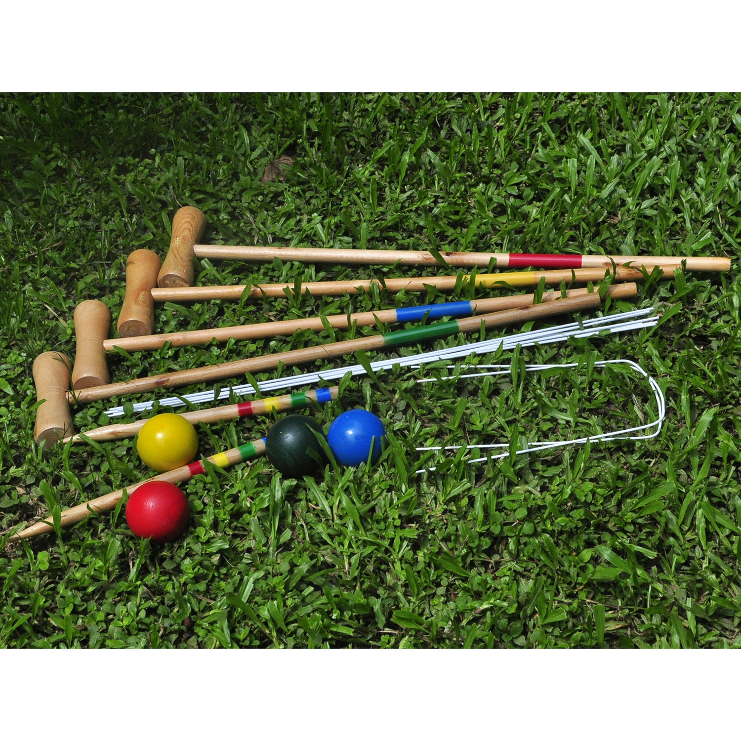 Kidz Outdoors Large Wooden Croquet Image 2