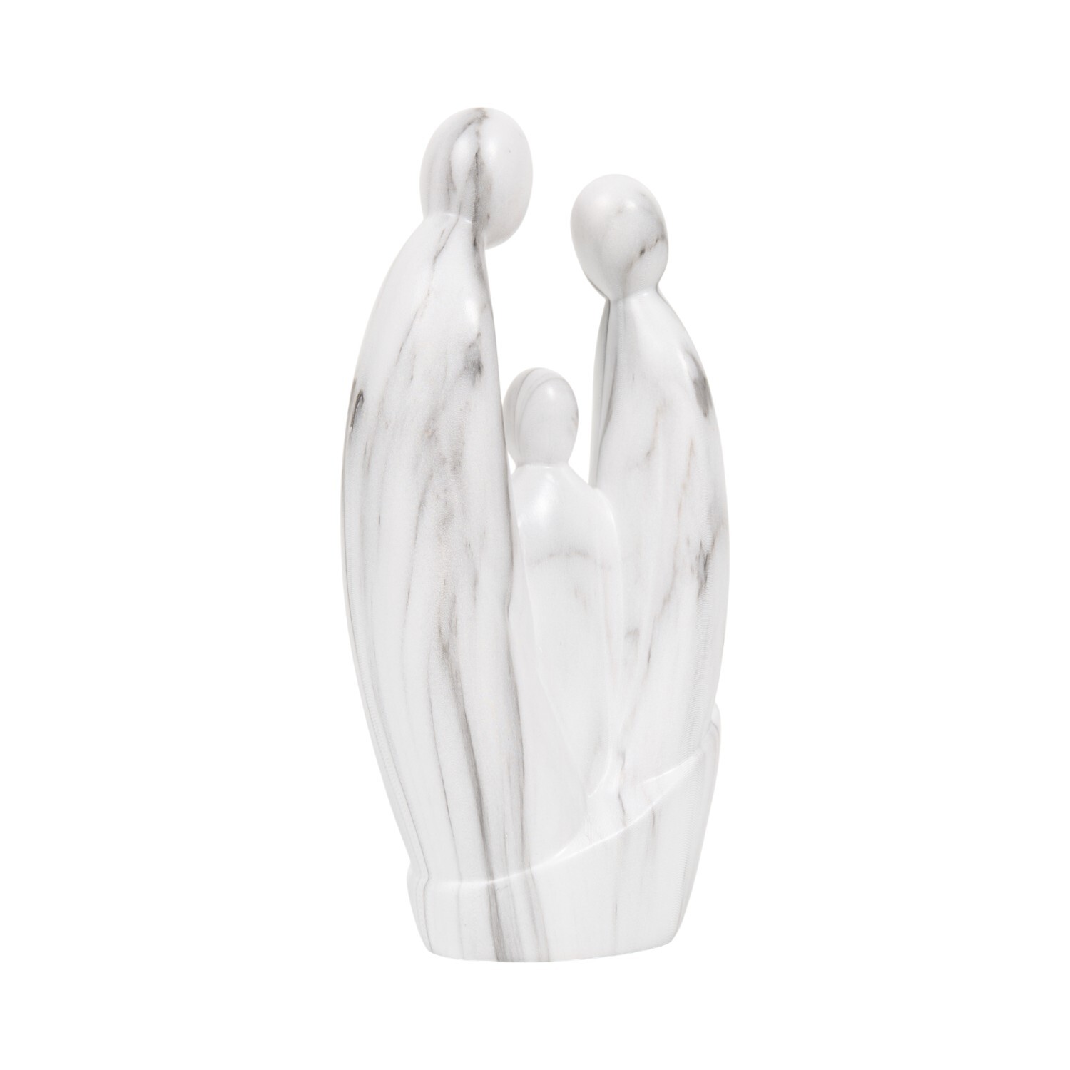 Marble Family Ornament White Image 3