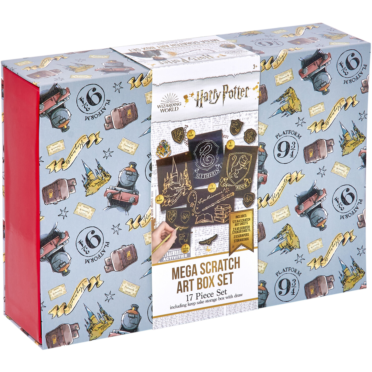 Harry Potter Mega Scratch Art Box Set Image 2