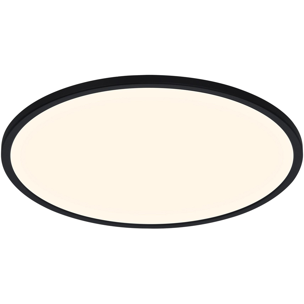 Nordlux Oja Smart 60 3500 Lumens 2700-6500K Black LED Ceiling Light Image 3