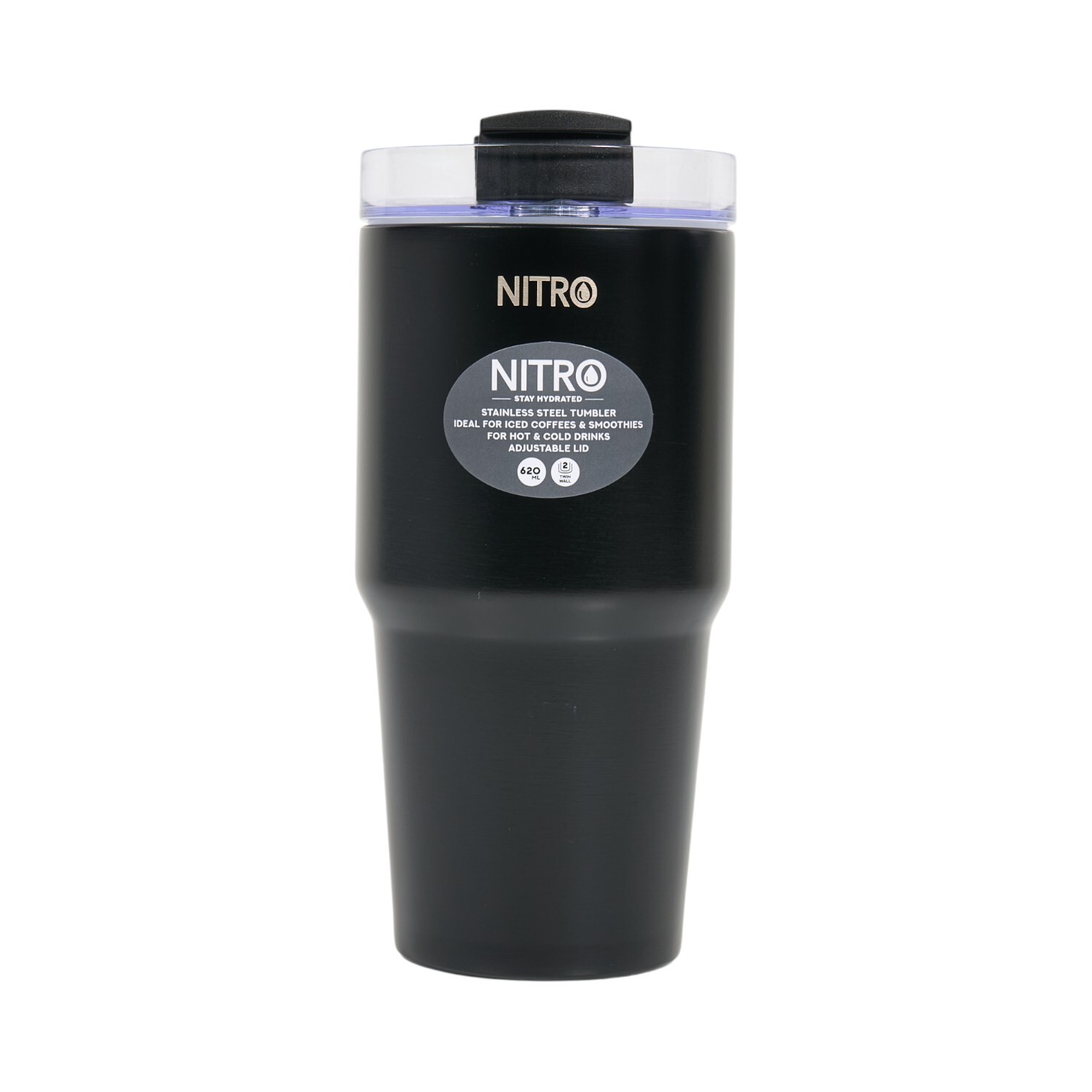 Nitro Stainless Steel Vacuum Tumbler with Straw Image 5