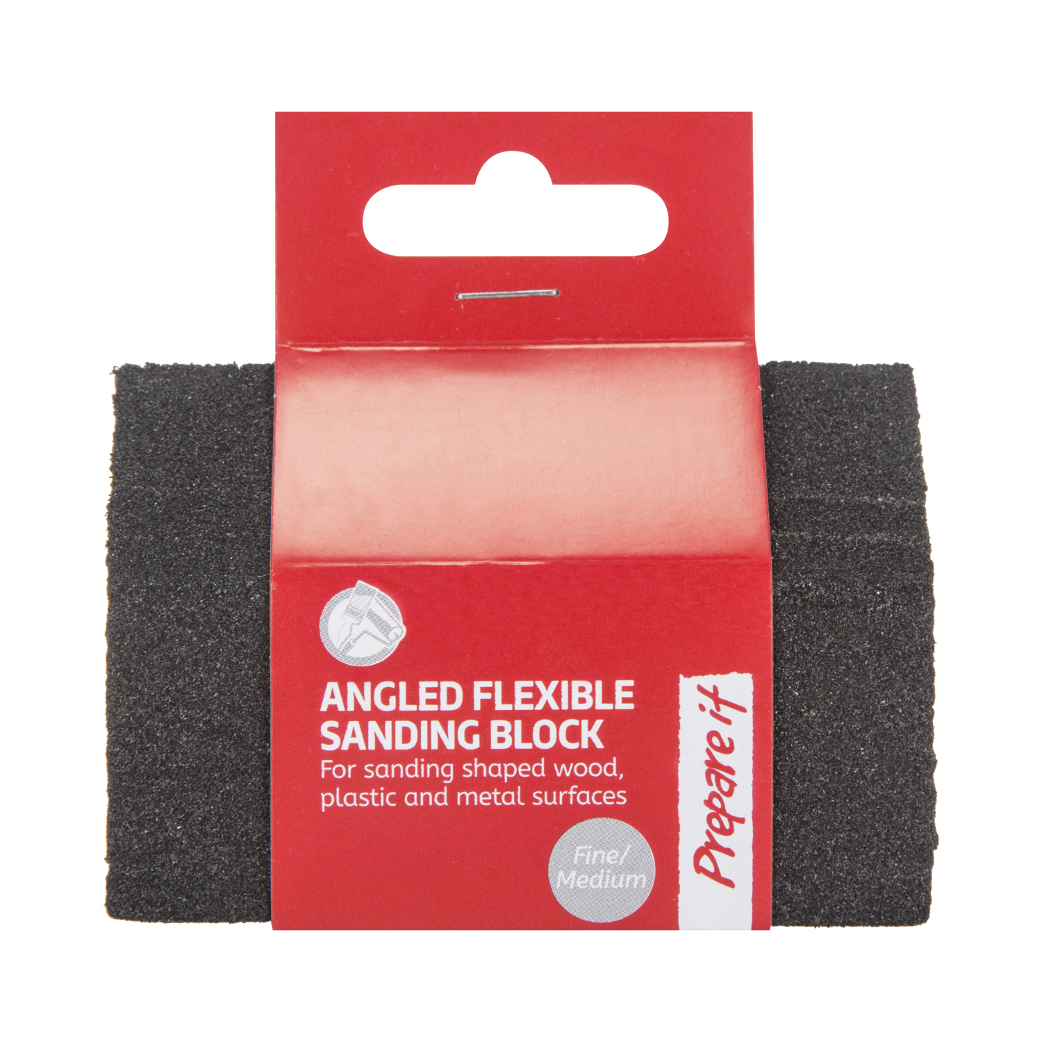 Prepare it Fine and Medium Angled Flexible Sanding Block Image