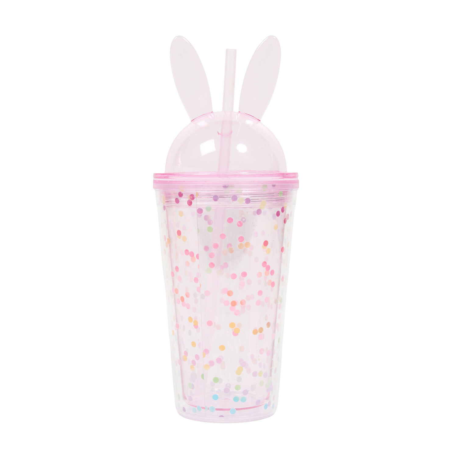 Bunny Shape Tumbler with Straw Image 6