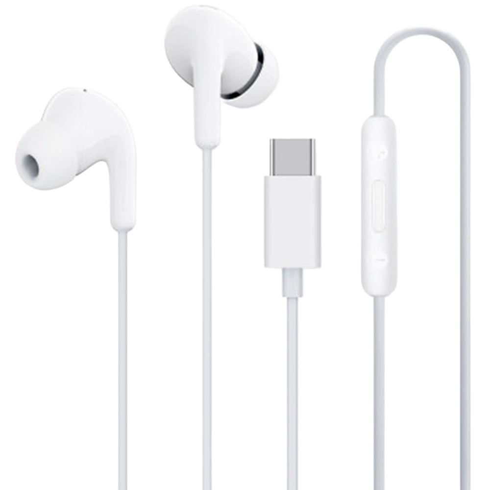Xiaomi Type-C White Earphones Image 1