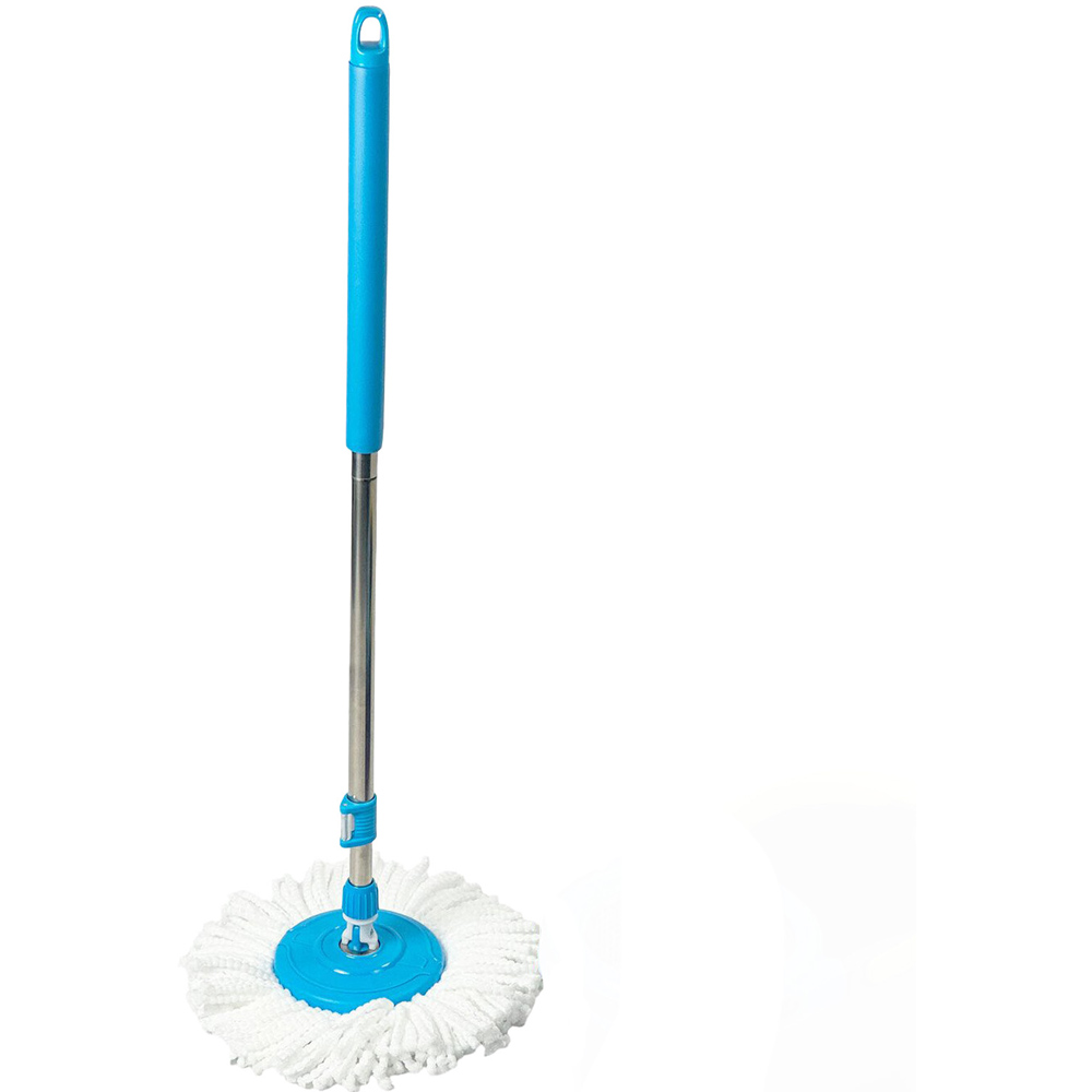 Flash Spin Mop and Bucket Blue Image 4