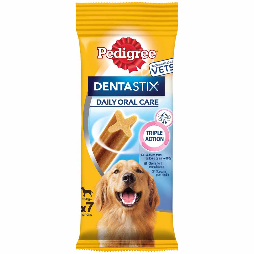 Pedigree Dentastix Daily Oral Care Dog Treat for Large Dogs Wilko